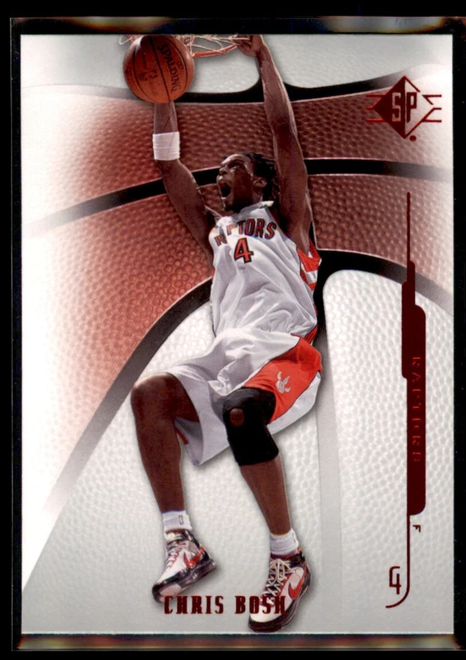 2008-09 SP Authentic Retail Chris Bosh Toronto Raptors #52 - Image 1 of 2