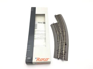 ROCO 42558 H0 Roco-Line+massicciata - Scambio curvo sinistro BWl2/3, 358mm - 30° - Imagen 1 de 1