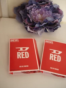 Diesel Red Eau De Parfum 1.2ml x 2 Mens EDParfum Mini Travel Size New - Picture 1 of 4