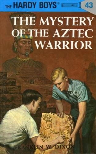 The Mystery of the Aztec Warrior (Hardy Boys, книга 43) - твердая обложка - ПРИЕМЛЕМО - Изображение 1 из 1