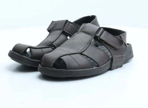Bata da uomo marrone poliestere pescatore casual UK 6 EU - Foto 1 di 12