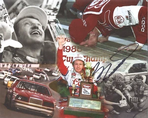 BILL ELLIOTT HAND SIGNED 8x10 COLOR PHOTO+COA NASCAR LEGEND - Picture 1 of 1