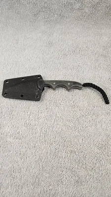 CRKT Minimalist 2385 Fixed Blade Knife W/Sheath Folts Design, No Neck Cord PICS - Image 1 of 4