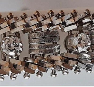 Luxus Brillantarmband, 1,26ct. 585 / 14k Gold, 27,18 Gramm Fischgrät Armband top - Bild 1 von 4