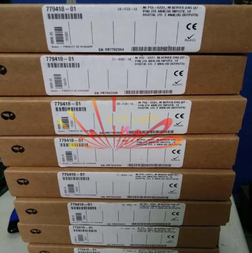 1PÇ NOVO cartão de aquisição de dados National Instruments NI PCI-6221 779418-01 - Imagem 1 de 1