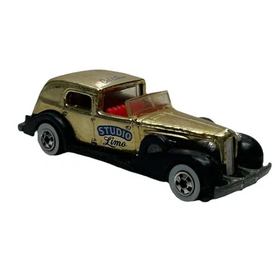 Hot Wheels U35 1989 California Custom 1935 clásico Cadillac 3371 0911 dorado Foto 1 de 4