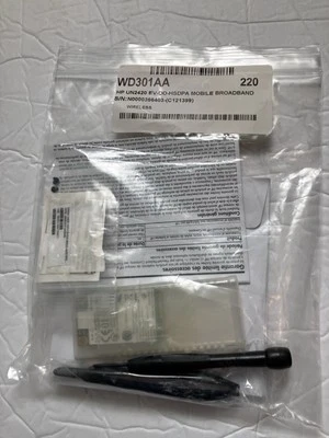 WD301AA ev-do-hsdpa mobile broadband un2420 Wireless kit with software CD - Image 1 of 4