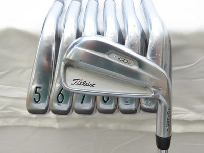 Used Titleist T100s Gen2 Iron Set 4-PW Extra Stiff Steel Shafts X - Image 1 of 4