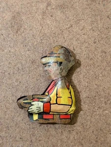 De Colección Años 40 Hecho en EE. UU. Marx Laño Litografía Granja Tractor Personaje Pieza de Repuesto - Imagen 1 de 8