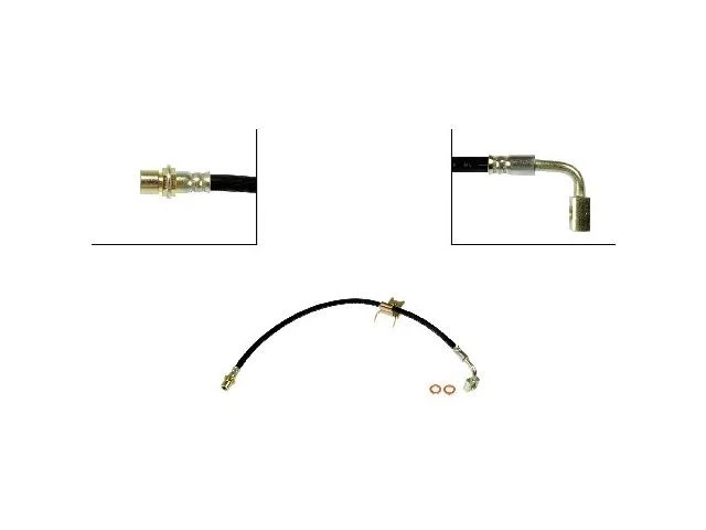 Manguera de freno delantera izquierda para Dodge Challenger HB679XT 2009-2010 Foto 1 de 1