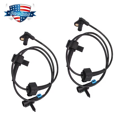 Pair Rear Left & Right ABS Wheel Speed Sensor for 2006-2010 Hummer H3 15271077 - Изображение 1 из 4