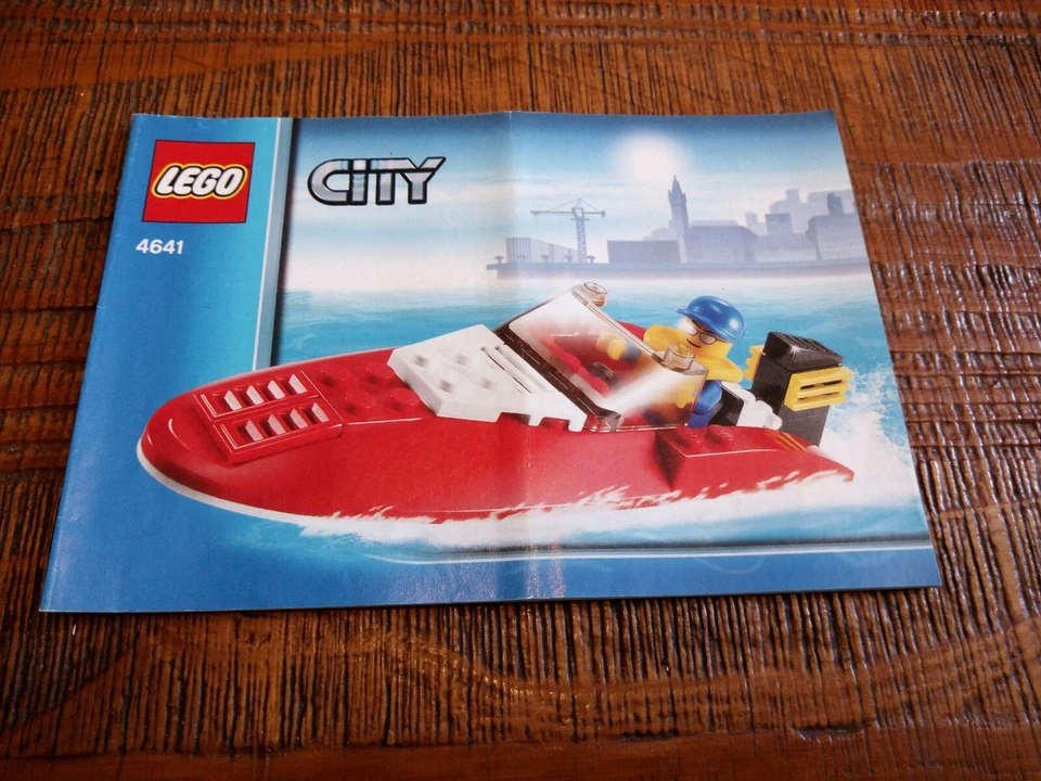 Lego CITY Notice Plan Manuel Recette Instruction officiel 4641 - Photo 1/1