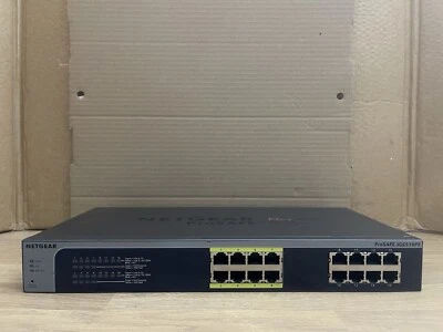 Netgear JGS516PE with No Brackets Netgear ProSafe JGS516PE Plus Switch with PoE - Image 1 of 4