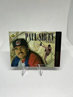 1994 Upper Deck - Diamond Debuts-Electric Diamond #522 Paul Shuey, Indians. - Image 1 of 2