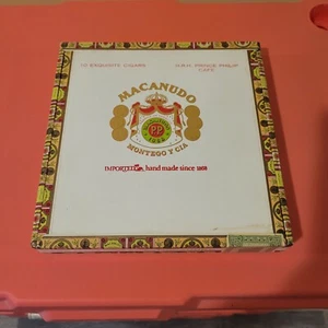 5 vintage Macanudo / Don Tomas / Fonseca Empty Cigar Boxes - Picture 1 of 10