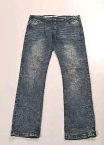 Mens redemption original denim jeans size 36/32 Slightly distressed Blue - Picture 1 of 3