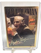1994-95 RED HOLZMAN ACTION PACKED NBA HEAD COACH CARD #4 NY NEW YORK KNICKS MINT