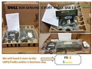 Nuevo en caja Dell PR03X USB 3.0 E-Port Replicator Dell Docking Station. - Imagen 1 de 12