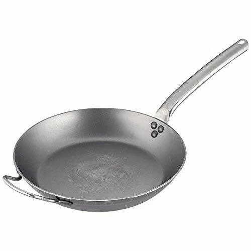 De Buyer 5130.32 - Padella rotonda per fritture, 32 cm, colore: Bianco (I0l) - Immagine 1 di 1