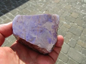 Seltener / seltener Pc. Lila Jadeit aus der Türkei 1 Pfund 2,8 oz. - Bild 1 von 10