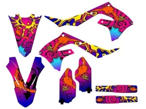 2022 KX 450 SR ZANY Pink Senge Graphics Kit Compatible with Kawasaki - Picture 1 of 10