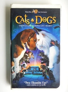 Cats & Dogs (Things Are Gonna Get Hairy) (VHS) Movie (2001) - Picture 1 of 3