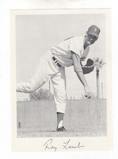 1970 LOS ANGELES DODGERS - DANNY GOODMAN SET E SERIES - RAY LAMB 5x7 CARD