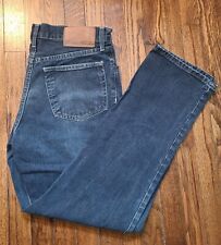 Eddie Bauer Jeans Men's 32x32 Relaxed Fit Indigo Blue Denim Straight Cotton