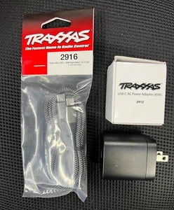 TRAXXAS R/C POWER CABLE & R/C POWER BLOCK TRA2912/TRA2916 - USB-C - COMBO PACK - Picture 1 of 1