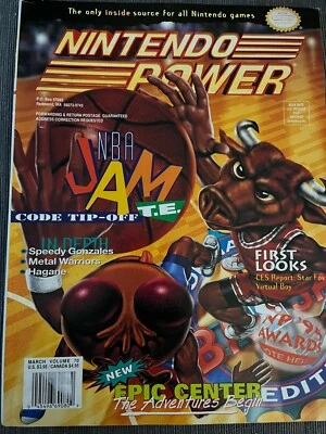 Nintendo Power March 1995 Volume 70 Star Trek Deep Space Nine Poster - Image 1 of 2