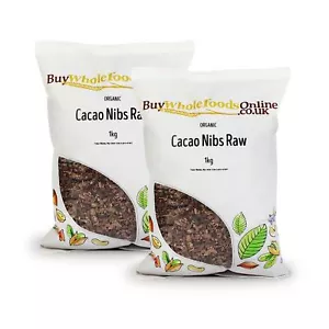 Organic Cacao Nibs (Raw) 2kg | BWFO | Free UK Mainland P&P - Picture 1 of 1