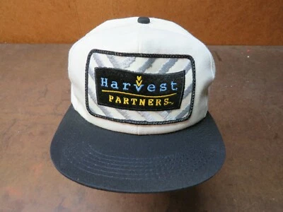 Parche vintage Harvest Partners Farm Snapback sombrero camionero EE. UU. Foto 1 de 4