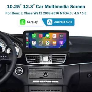 Wireless CarPlay Android Auto Touchscreen für Benz E Klasse E350 W212 2009-2016 - Bild 1 von 24
