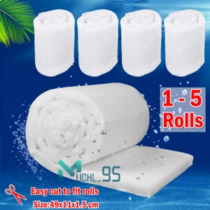 Bulk Roll Sponge Foam Aquarium Pond Fish Tank Filter Media Pad Easy Cut to Fit - Picture 1 of 17