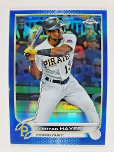 2022 Topps Chrome Ke'Bryan Hayes Blue Refractor /150 - Picture 1 of 2