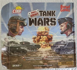 Cobi Bored Games Small Army Tank Wars Strategy Game Rare Sealed Contents - Picture 1 of 9