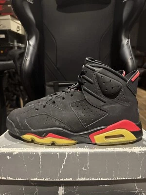 Nike Air Jordan 6 VI 2000 OG Retro Negro Infrarrojo Talla 13 Rep Box (136038-061) Foto 1 de 4