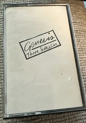 Vintage Genesis Three Sides Live Cassette Tape - Image 1 of 2