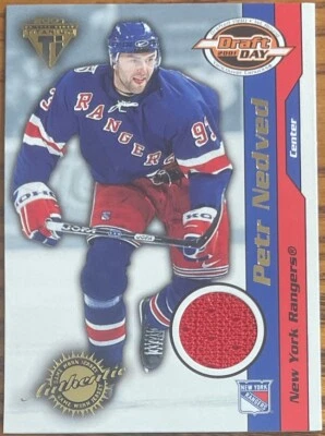 2000-01 Titanium Draft Day Edition Jerseys Petr Nedved #67 #’d 0735/1015 - Image 1 of 2