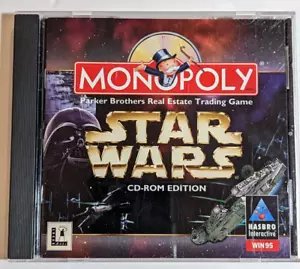 Monopoly Star Wars CD-Rom Edition PC Windows 95 1997 WORKS GREAT! - Picture 1 of 4