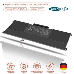 11.1V C32-N1305 C32N1305 Bateria do Asus Zenbook UX301L UX301LA4500 Prime UX301LA - Zdjęcie 1 z 12