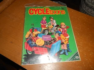 Vintage CYCLE TOONS Magazine AUGUST 1968 Petersen Publication CAR TOONS - Bild 1 von 1