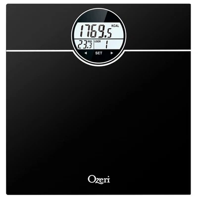 Ozeri WeightMaster 440 lbs Body Weight Scale with BMI, BMR and 50 gram Weight... - Image 1 of 4