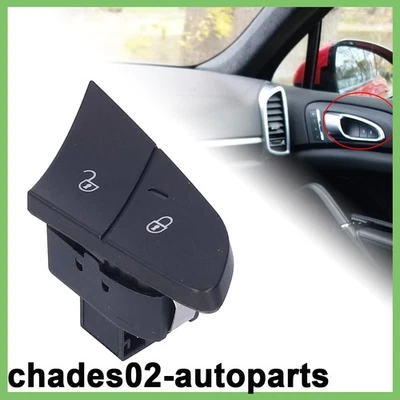 Botón interruptor desbloqueo cerradura puerta lado derecho para Porsche Cayenne Panamera 2009-2016 Foto 1 de 4