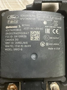 2018-20 Ford Transit Connect Rear Blind Spot Detection Module OEM JC3T-14C689-AC - Picture 1 of 4