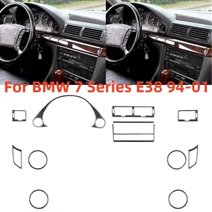 Kits de cubierta interior completa de fibra de carbono real para BMW Serie 7 E38 1994-2001 - Imagen 1 de 20