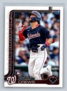 Dylan Crews 2025 Topps #74 RC Washington Nationals - Picture 1 of 2