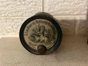 Vintage Antique Dupont De Nemours Gun Smokeless powder tin empty . - Picture 1 of 5
