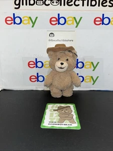 Pop Mart Ted 2 Teddy Bear Action Plush Pendant Cowboy Hat - Picture 1 of 3