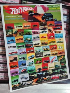 Hot Wheels Autos 1968 -1970 Reproduktion Poster 8 1/2 x 11 - Bild 1 von 1
